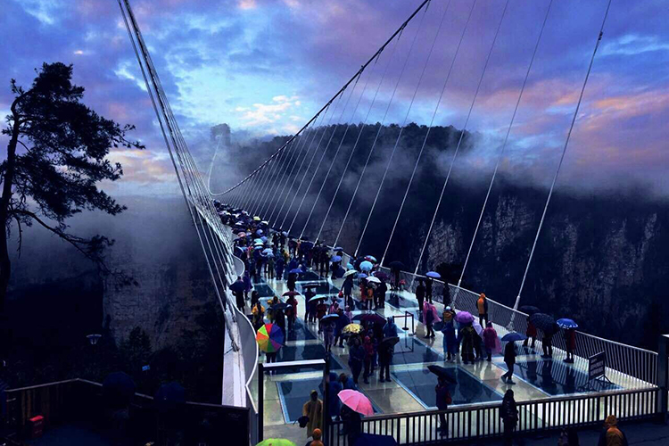 長沙出發(fā)到張家界玻璃橋、天門山、玻璃棧道、鳳凰古城3日游